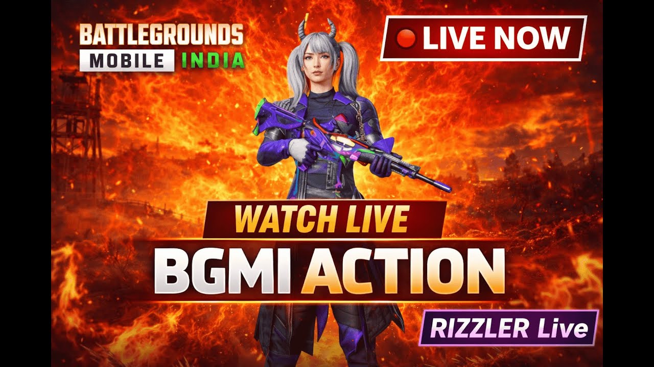RIZZLER LIVE : BGMI FROSTY FUNLAND EVENT RUSH GAMEPLAY WITH SQUAD