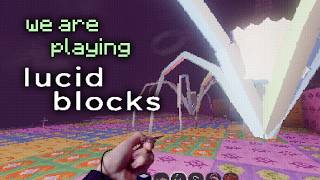 playing lucid blocks on my redstone box (live)