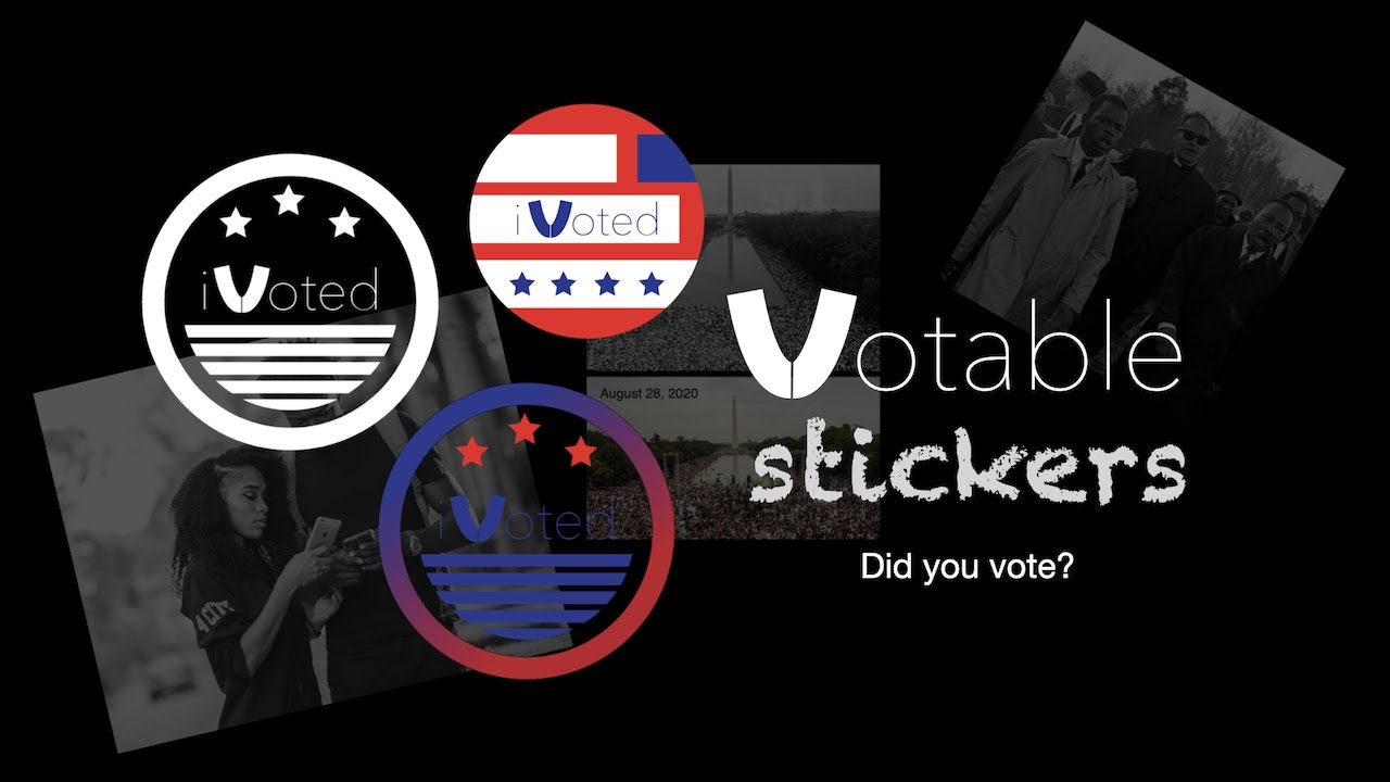 Votable presents iVoted Stickers