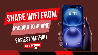 How to share wifi from android to iphone [using QR Code] | Sharing wifi between ios and android