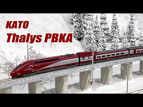 TGV Thalys PBKA 旧塗装 KATO TGV Thalys PBKA 初期塗装のカプラー交換 | 緩行線