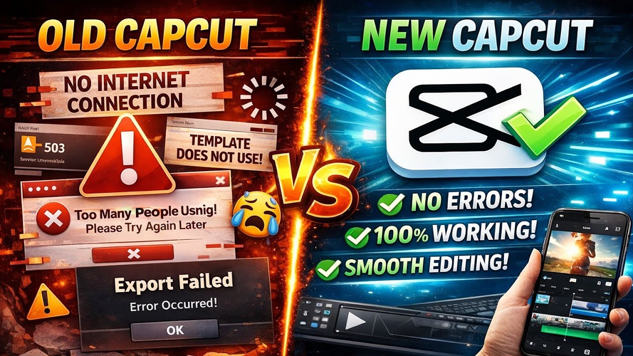 Capcut kaise download karen || Capcut no internet problem || Capcut update 20.6.0 || 