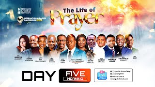 DAY 5 MORNING SESSION || IEC 2024 || THE LIFE OF PRAYER || APOSTLE AROME OSAYI || 24TH MAY 2024