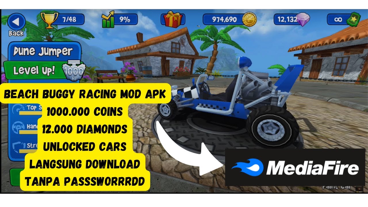 Beach Buggy Racing Mod Apk Unlock New Car YouTube