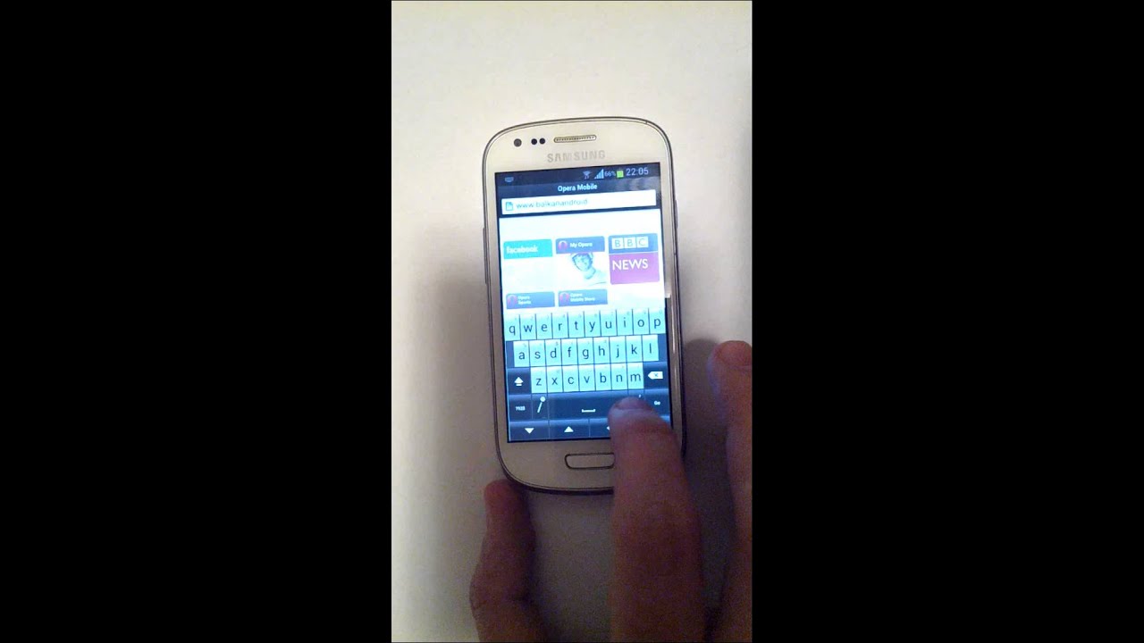 Samsung S3 Mini test - YouTube