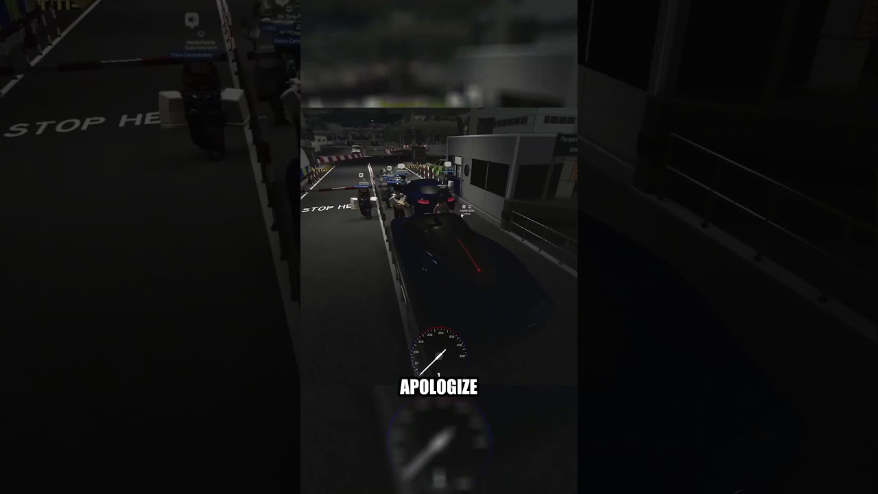 Launched my car into the border! 