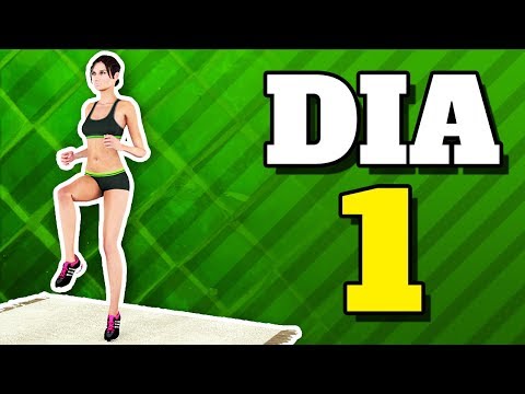 Rotina de Exercícios Diários: Dia 1 (Queime Gordura + Exercícios de Bumbum e Pernas)