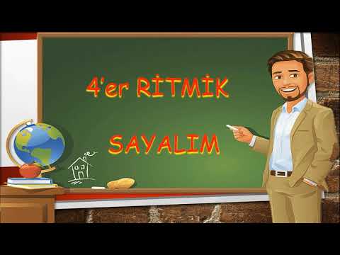 4 er 4 er Ritmik Sayma | 40 a Kadar Dörder Ritmik Sayma