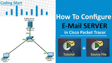 How To Configure Email Server in packet tracer| SMTP | POP3 | NETWORKING| Step-By-Step | Lecture-9