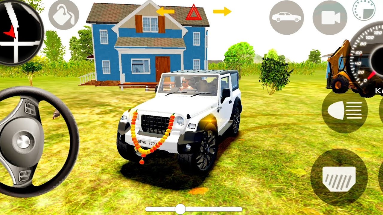 Modified_Thar_Mahindra 😈🔥 Dollar__Remix___⚡Indian_Cars_Simulator_3D_Game_AndroidGameplay