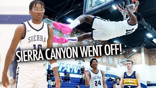 Bryce James Goes Wild in Sierra Canyon 60 point W vs Australia Team