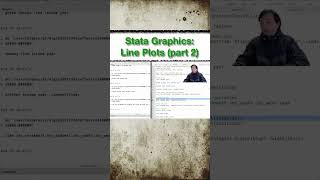 Line Plots (part 2) | #Stata Graphics | #shorts