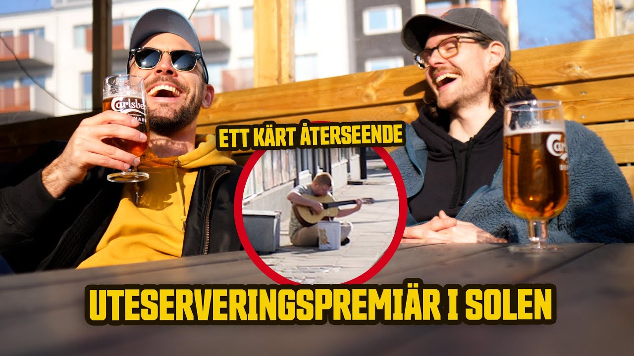 Uteserveringspremiär i underbara Arlöv! 😎🍺