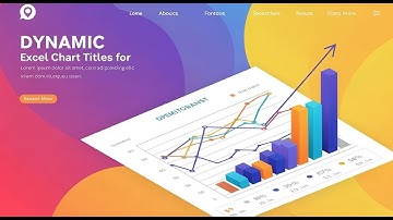 Dynamic Excel Chart Titles for Data Storytelling.