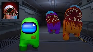Imposter Hide 3D Online Horror Gameplay Part 9 | Among Us 3D