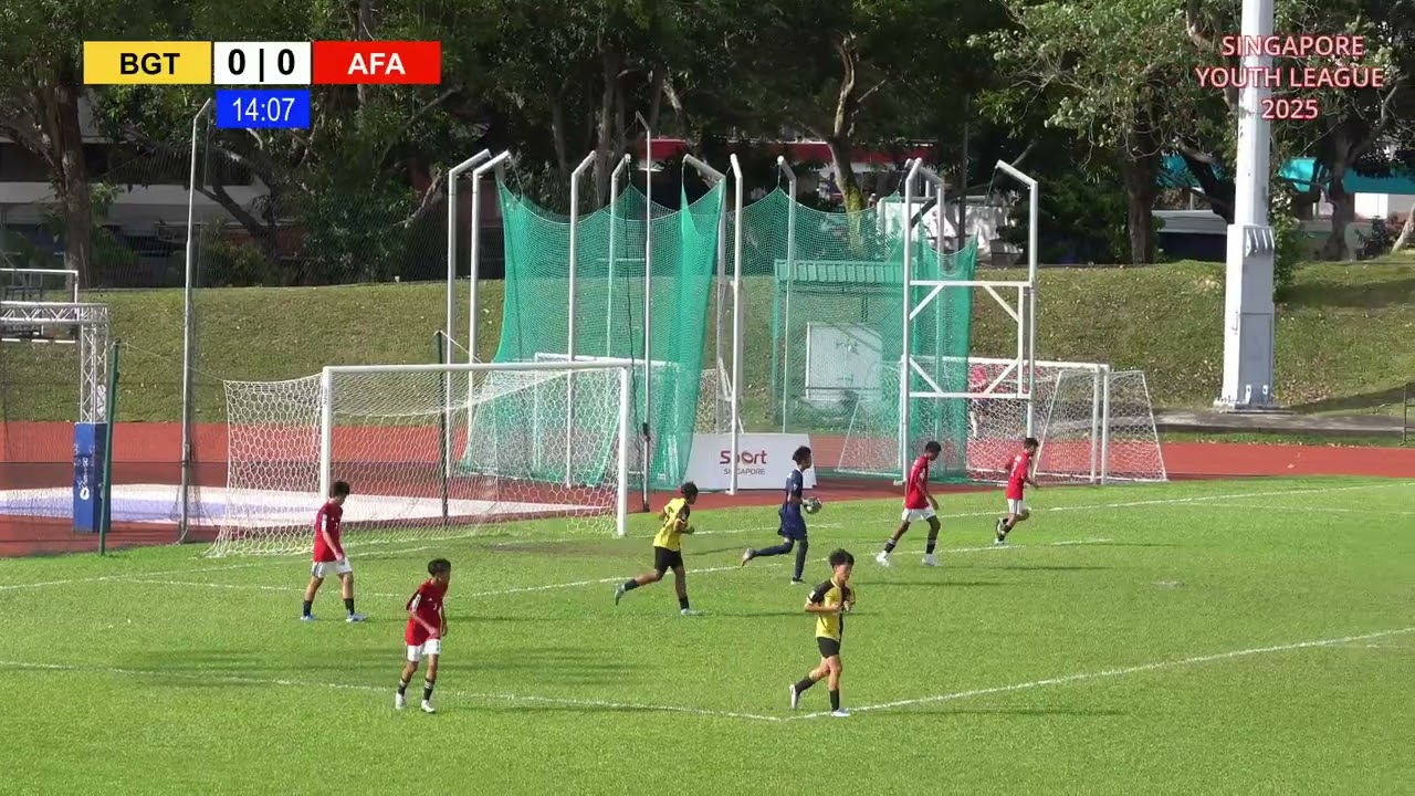 Singapore Youth League 2025 | BG Tampines Rovers FC VS ActiveSG Football Academy | U15 Div1