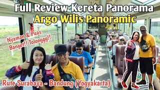 Review KERETA PANORAMIC ARGO WILIS Surabaya - Bandung (Jogja) | Begini Fasilitas Lengkapnya?! 😱