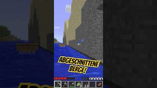 Lauter abgeschnittene BERGE! 💀 #minecraft #shorts