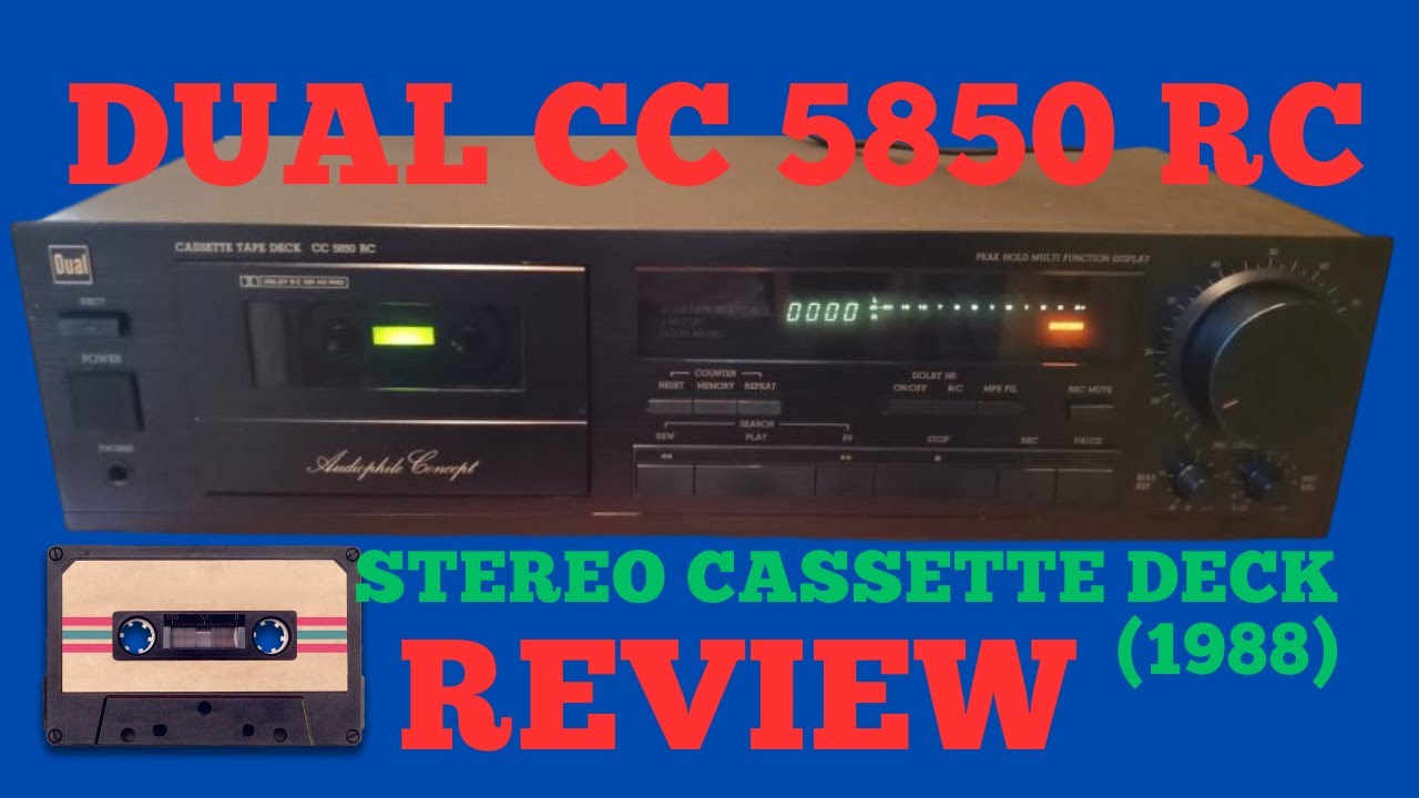 Stéréo double cassette deck soundwave DC-8088 Stéréo double cassette deck soundwave DC-8088