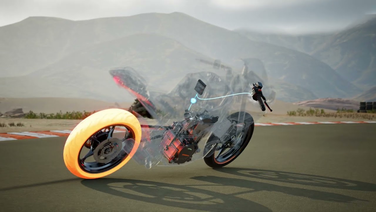 KTM Traction Control Demo.