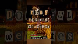 You’ll Wish You Knew About These Sooner... #shorts #shortsfeed  #minecraft #fyp