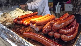 Huge 'Kielbasa' Sausages from Poland. London Street Food