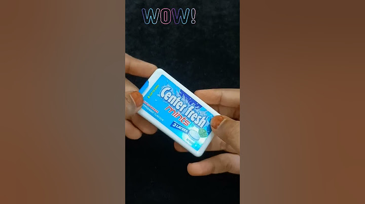 Center Fresh Mint - #Shorts #Candy #Chocolate #unboxing #Queen's