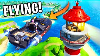 *NEW* FLYING BOAT TRICK!! - Fortnite Funny and Daily Best Moments Ep. 1391