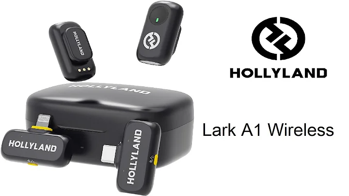 Hollyland Lark A1 Wireless Mini Microphone for iPhone & Android