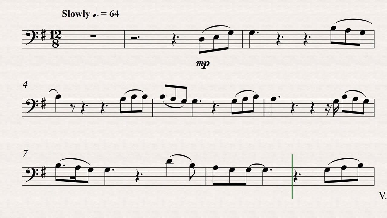 🎶 Perfect – Ed Sheeran | Euphonium (BC) Play-Along + Piano Accompaniment 🎼 | Sheet Music Available!