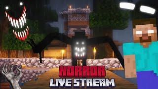 One Block But Scarry Mode Also 😂#live #stream #minecraft