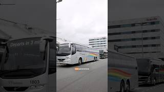 Same brand. Same factory. Different driveline 🚌 #volvo #bus #carrus #electric #diesel