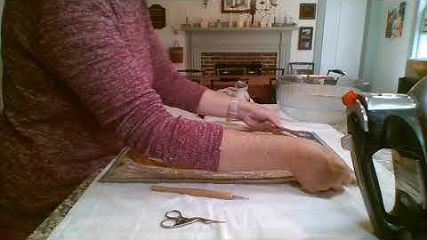 How to Steam and Block a Finished Hooked Rug