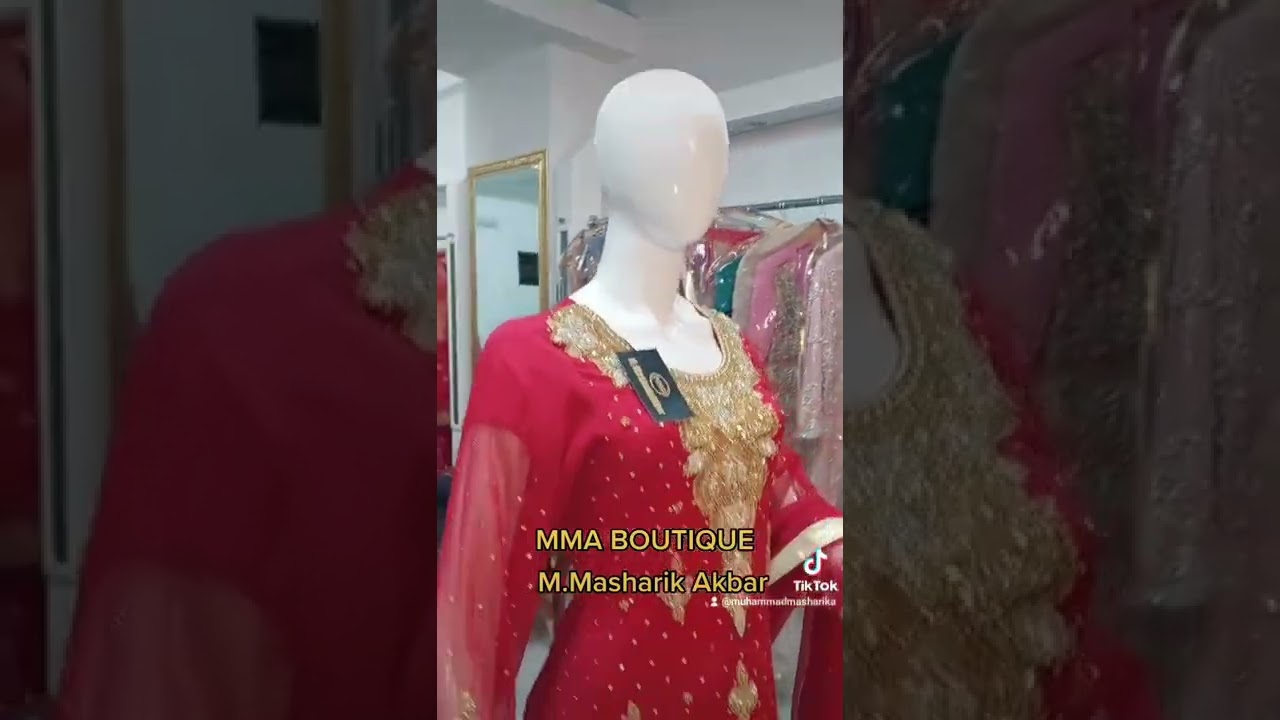 fancy garara 3 piece . zamzama lane 3 MMA BOUTIQUE. party wear