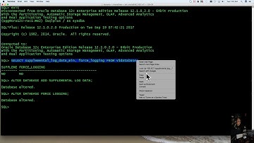 #OracleDBA Enable Disable Supplemental Logging & Forced Logging Tip of the Day 09/19/2017