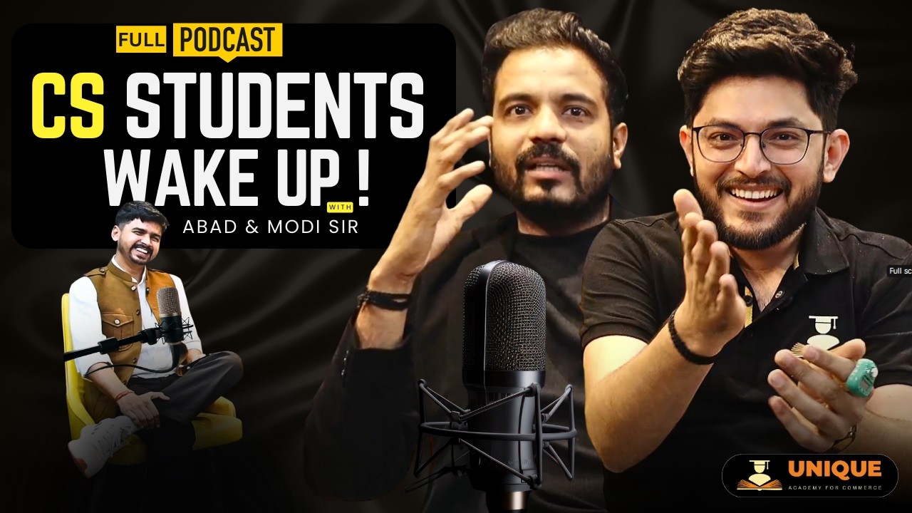 Every CS Student Should Watch This | Abad & Modi Sir Podcast
