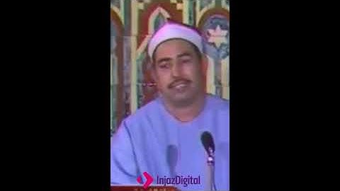 تلاوة مبهرة من سلطان التلاوة الطبلاوي هزت ارجاء المسجد