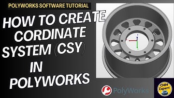How to create a Cordinate System in Polyworks software