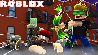 Roblox Zombie Rush My Bow Is Super Awesome Youtube - blox4fun squad facing zombie apocalypse in roblox