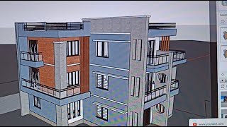 Office Work #3D residential Building Design Free live stream class #trading live  video