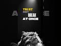 Lies Don’t Have to Be Big, Small Ones Are Enough to Break Trust #quotes #inspiration #advice