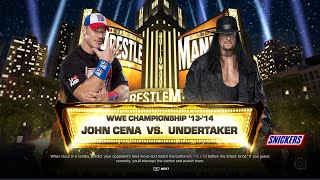 JOHN CENA VS UNDERTAKER WRESTLEMANIA WWE CHAMPIONSHIP WWE2K24 (PC) RTX3060 TI 2K