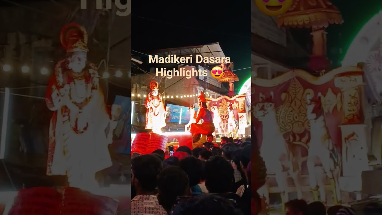 Madikeri Dasara 2025 Action Show Highlights pt. 1 