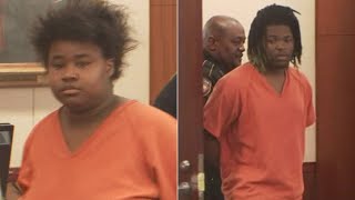 Raw video: Pair accused of killing man, burning his body appear in court