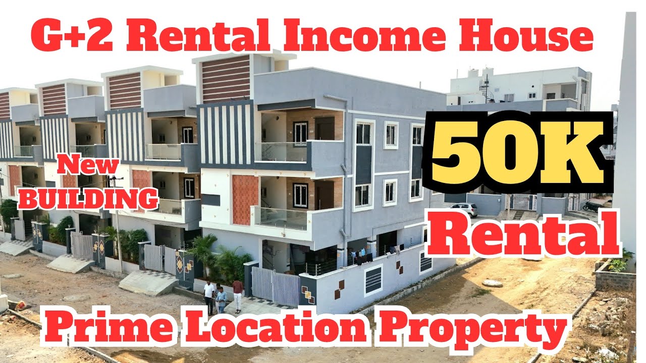 G+2 Rental Income House for Sale in Dulapally Kompally Hyderabad | Prime Location Property