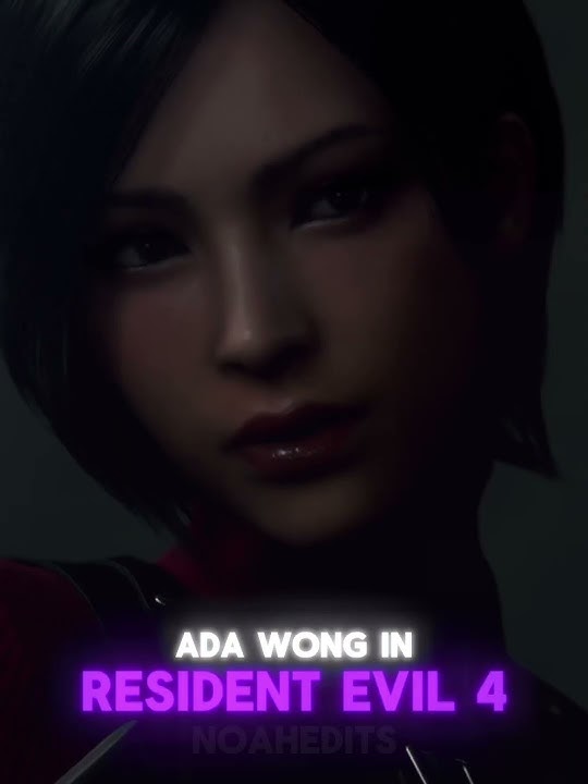 Ada Wong on re 2 to re 4 - lost soul #residentevil #adawong