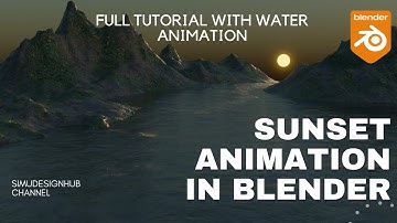 Sunset Animation | Blender Tutorial