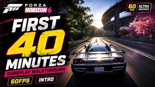 Forza Horizon 6: First 40 Minutes Gameplay Walkthrough 60fps - Intro