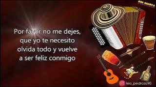 Necesito Tu Amor, Diomedes Díaz - Letra