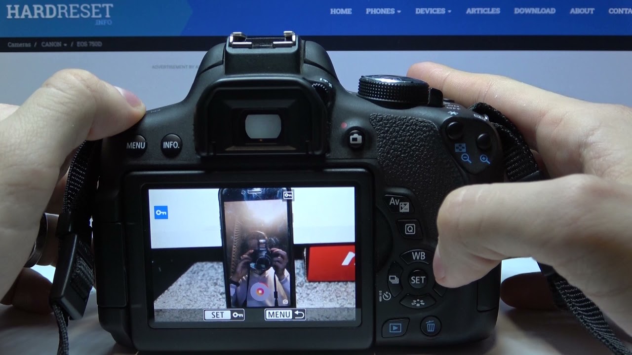 How to Protect Images on Canon EOS 750D Disable Photo Delete on Canon